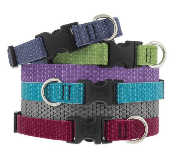The earth friendly LupinePet Eco dog collar 