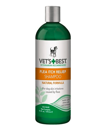 #4. Flea Itch Relief Dog Shampoo - Vet's Best 
