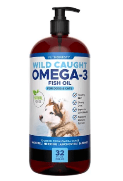 PetHonesty Omega-3 Fish Oil Dog and Cat Supplement