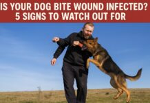 Is Your Dog Bite Wound Infected? 5 Signs to Watch Out For Is Your Dog Bite Wound Infected