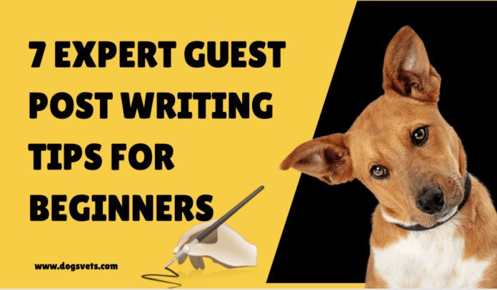 7 Expert Guest Post Writing Tips for Beginners