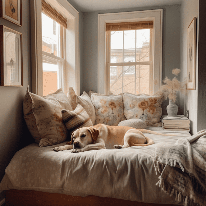 Leben mit Hunden auf kleinem Raum