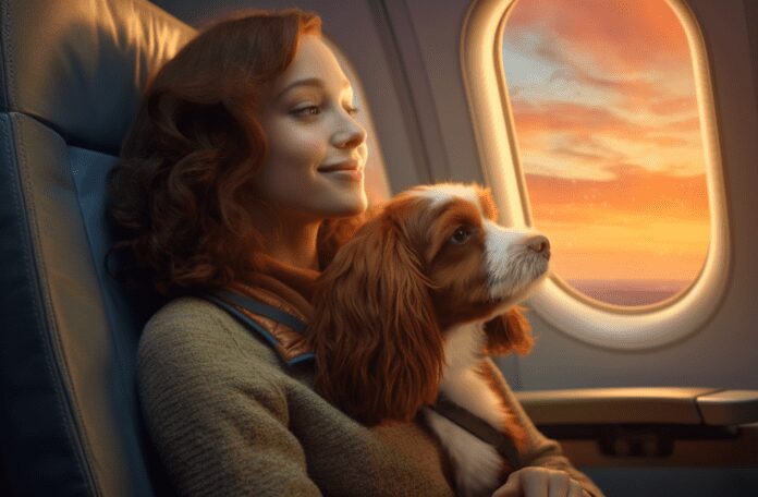how to fly with a dog, flying with a dog, flying with a pet