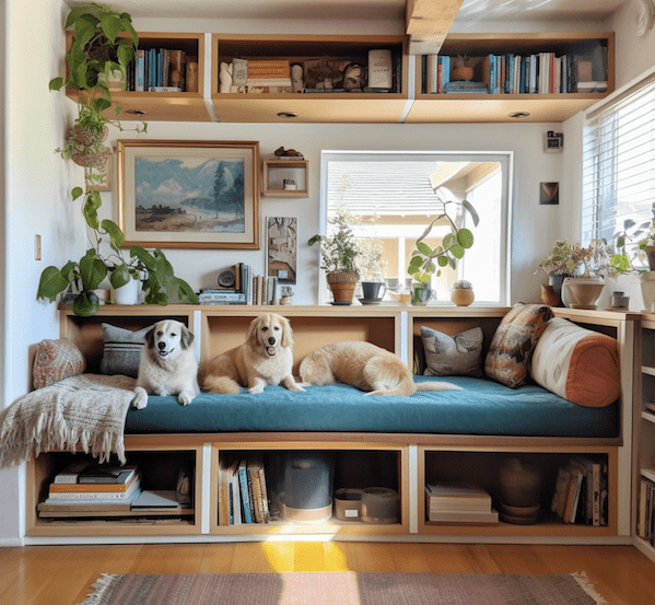 Small Space Living with Dogs