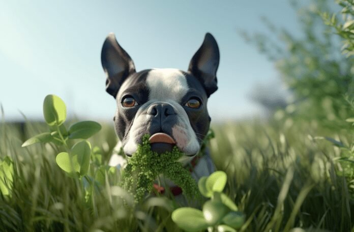 Kodėl mano šuo išmeta ir valgo žolę? Galutinis vadovas