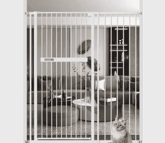 Tall Cat Gate: The Ultimate Solution to Keep Your Feline Friend Safe and Contained Tall Cat Gate: The Ultimate Solution to Keep Your Feline Friend Safe and Contained