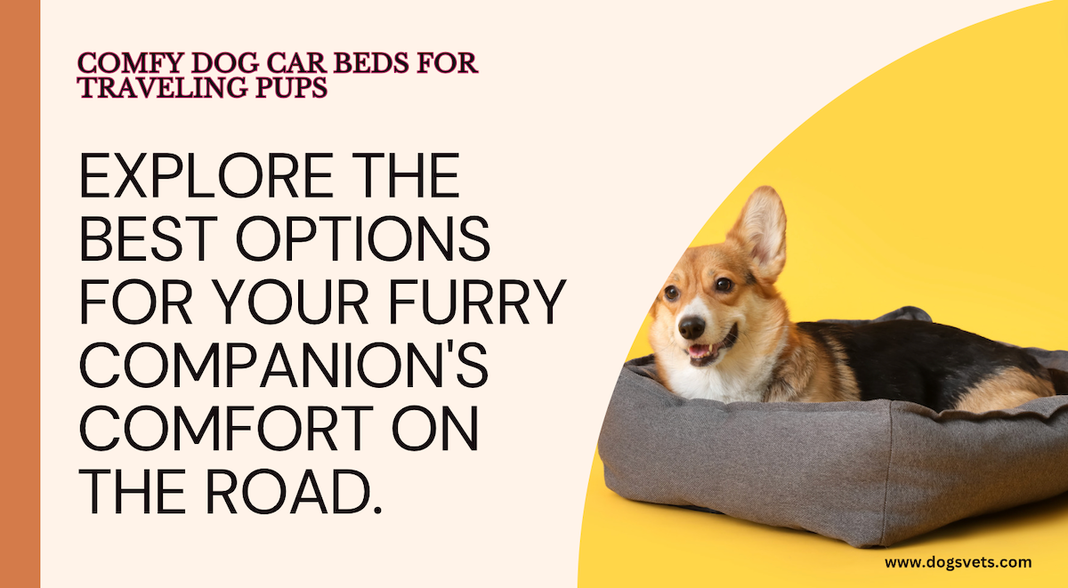 快適な旅行に最適な犬用車用ベッドのオプション