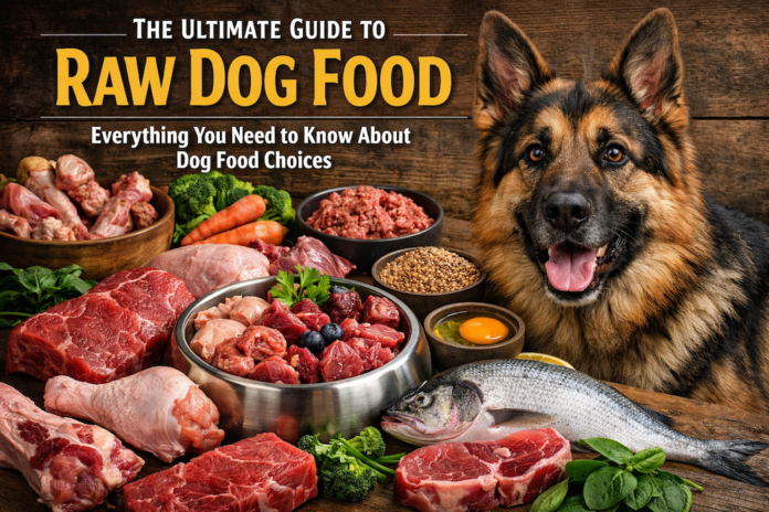 The Ultimate Guide to Raw Dog Food: Everything You Need to Know About Dog Food Choices
