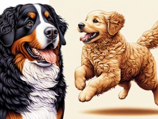 A Handy Guide to Choosing Between a Bernedoodle and a Goldendoodle A Handy Guide to Choosing Between a Bernedoodle and a Goldendoodle