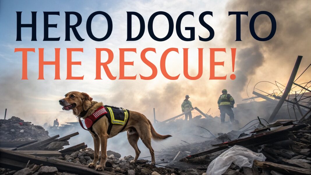 Paws of Hope: How Search and Rescue Dogs Like Tracker Became Aviation’s ...