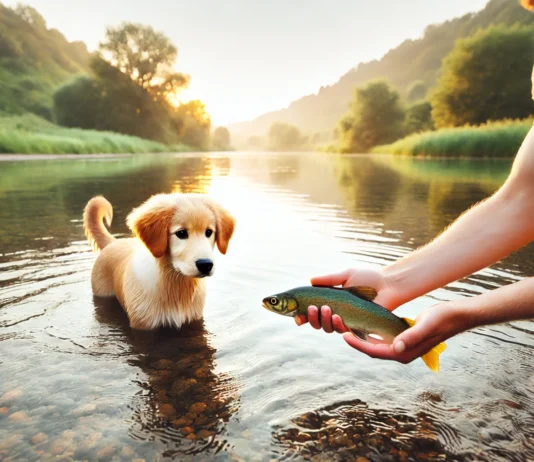 Teddy the Fish-Loving Dog: Viral Sensation with 10.5 Million Views Teddy the Fish-Loving Dog: Viral Sensation with 10.5 Million Views
