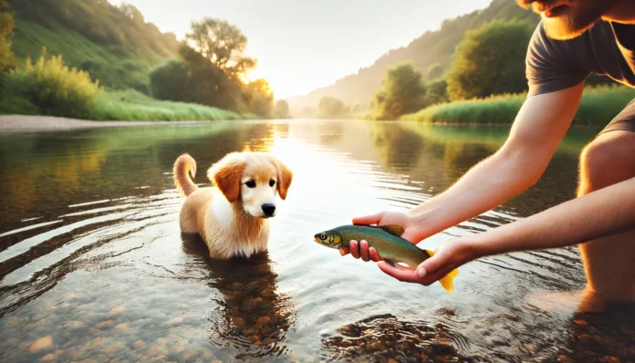 Teddy the Fish-Loving Dog: Viral Sensation with 10.5 Million Views