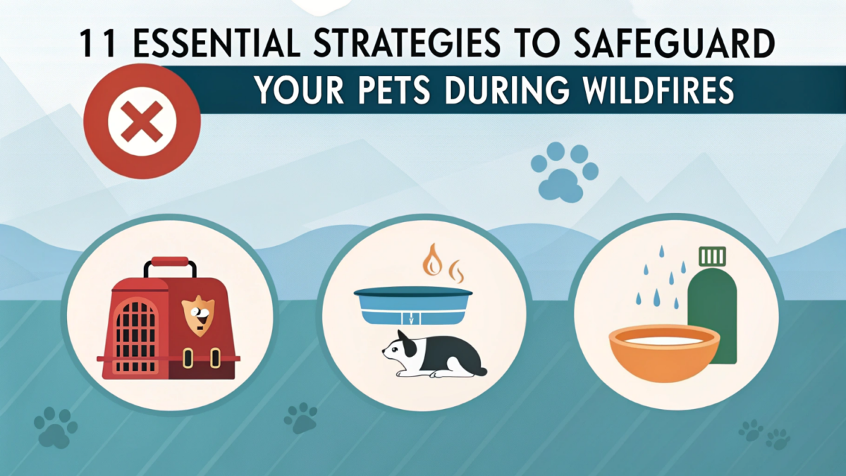 11 Essential Strategies to Safeguard Your Pets During Wildfires