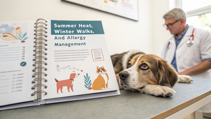 Seasonal Dog Care Guide: Summer Heat, Winter Walks, and Allergy Management