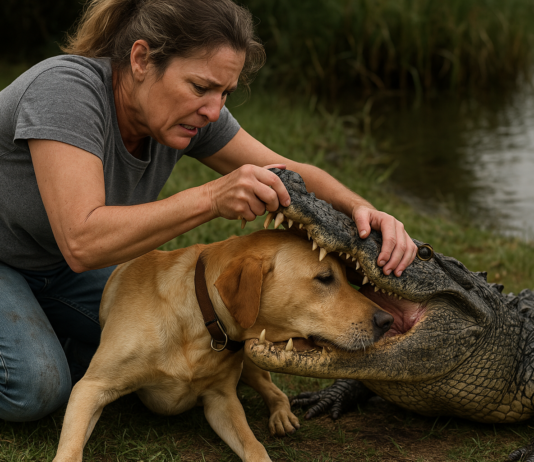 Florida Woman Wrestles 6-Foot Gator to Save Dog from Certain Death — You Won’t Believe What Happened Next! Florida Woman Wrestles 6-Foot Gator to Save Dog from Certain Death — You Won’t Believe What Happened Next!