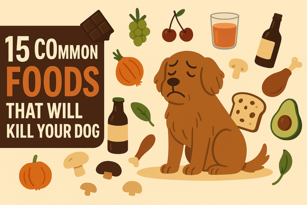 15 Common Foods That Can Kill Your Dog (And What to Do Instead)