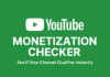 YouTube Monetization Checker