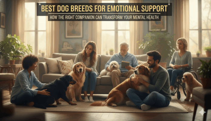 Best Dog Breeds for Emotional Support Best Dog Breeds for Emotional Support