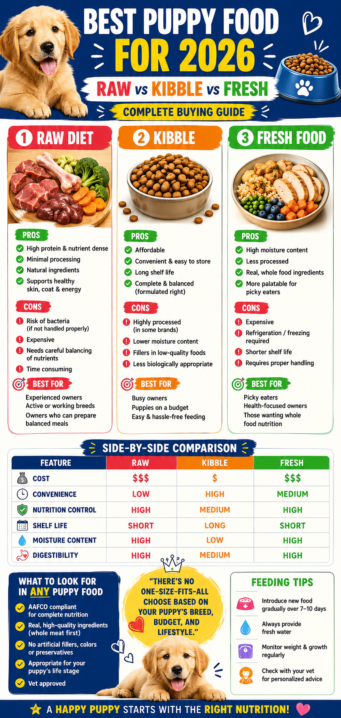 Best Puppy Food for 2026_infographic