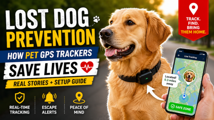 Lost Dog Prevention: How Pet GPS Trackers Save Lives Lost Dog Prevention: How Pet GPS Trackers Save Lives