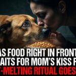 Dog Has Food Right in Front of Him but Waits for Mom’s Kiss First – Heart-Melting Ritual Goes Viral Dog Has Food Right in Front of Him but Waits for Mom’s Kiss First