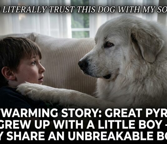 Heartwarming Story: Great Pyrenees Skye Grew Up With a Little Boy – Now They Share an Unbreakable Bond Heartwarming Story: Great Pyrenees Skye Grew Up With a Little Boy – Now They Share an Unbreakable Bond