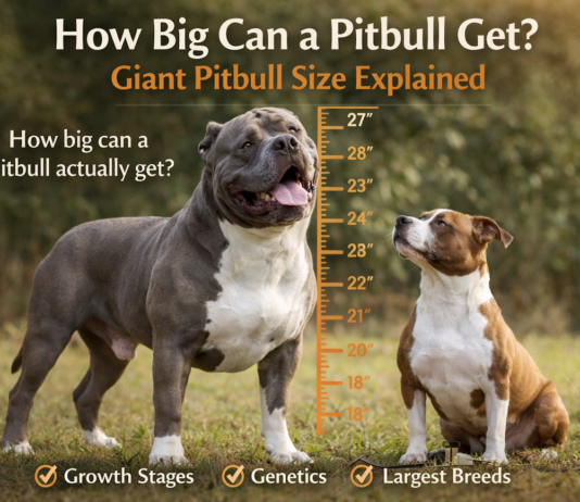 How Big Can a Pitbull Get? Giant Pitbull Size Explained How Big Can a Pitbull Get? Giant Pitbull Size Explained