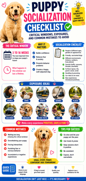 Puppy Socialization Checklist_infographic