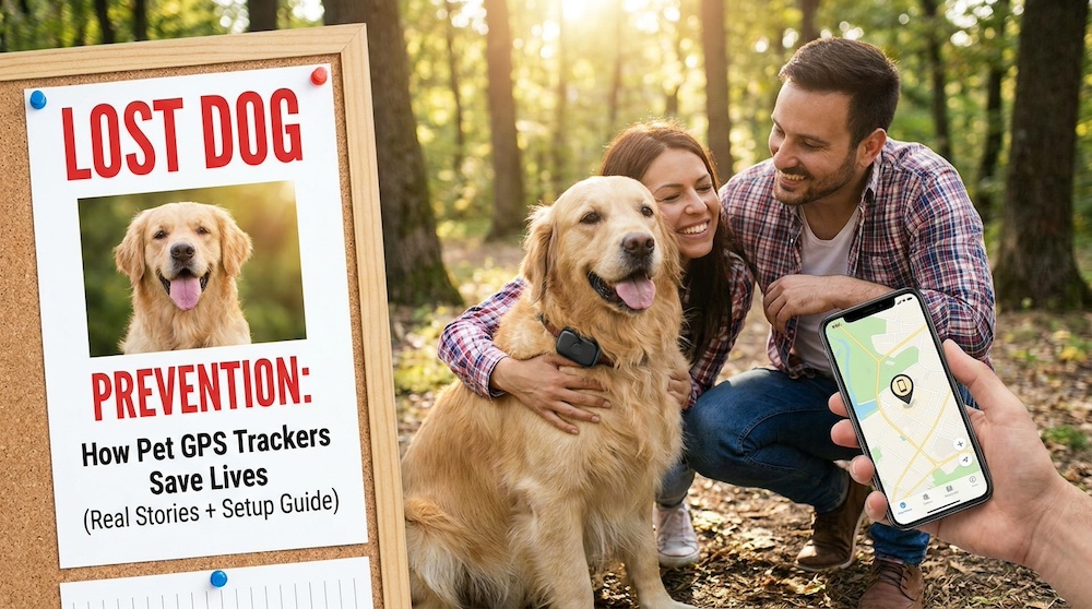 Lost Dog Prevention: How Pet GPS Trackers Save Lives