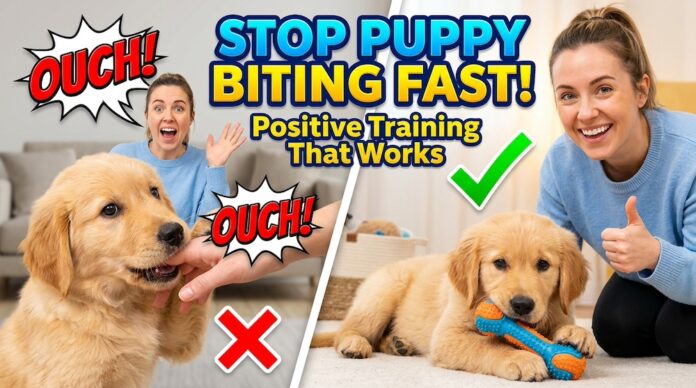 How to Stop Puppy Biting and Nipping: Positive Techniques That Work Fast