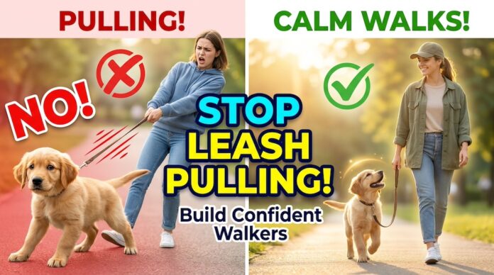 Leash Training a Puppy: How to Stop Pulling and Build Confident Walkers