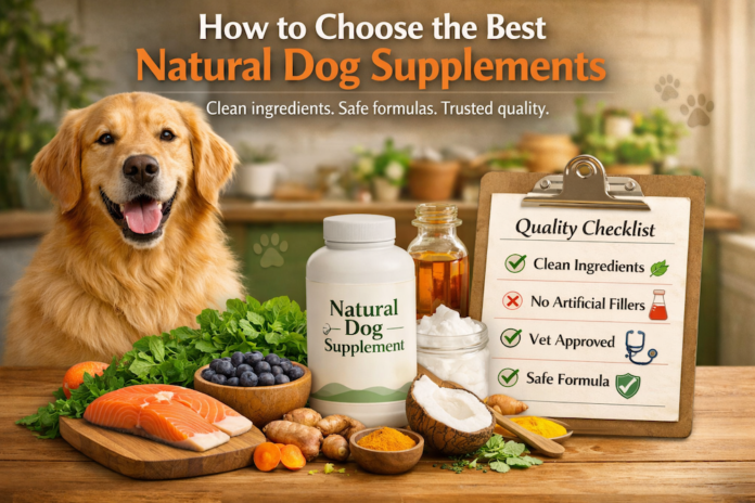 What to Look for in a Natural Dog Supplement What to Look for in a Natural Dog Supplement