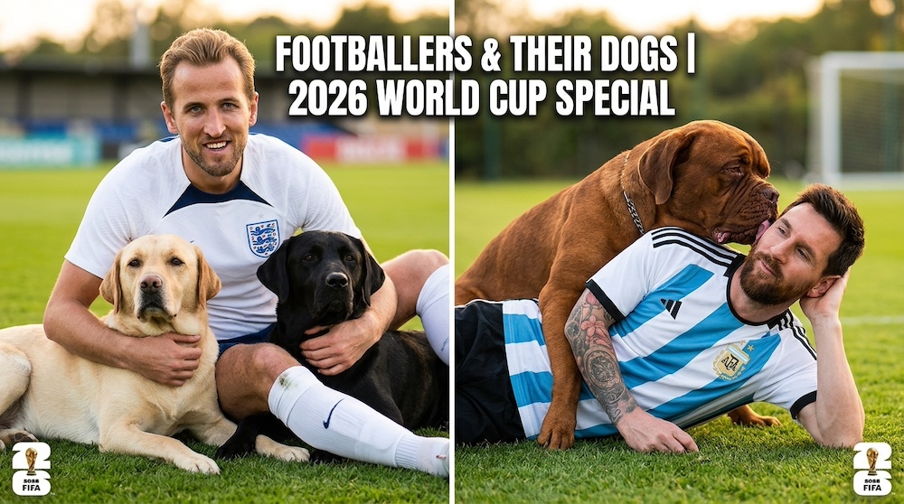 Footballers Who Are Dog Lovers at the 2026 FIFA World Cup