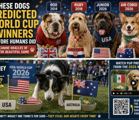 These Dogs Predicted World Cup Winners Before Humans Did: Canine Oracles of the Beautiful Game These Dogs Predicted World Cup Winners Before Humans Did: Canine Oracles of the Beautiful Game