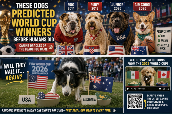 These Dogs Predicted World Cup Winners Before Humans Did: Canine Oracles of the Beautiful Game