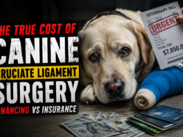 The True Cost of Canine Cruciate Ligament Surgery: Financing vs Insurance The True Cost of Canine Cruciate Ligament Surgery - Financing vs Insurance