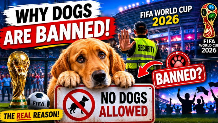 Why Dogs Are BANNED From 2026 World Cup Stadiums Why Dogs Are BANNED From 2026 World Cup Stadiums