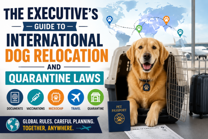 The Executive's Guide to International Dog Relocation and Quarantine Laws The Executive's Guide to International Dog Relocation and Quarantine Laws