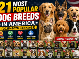 21 Most Popular Dog Breeds in America (2025–2026 Rankings) — Complete Guide 21 Most Popular Dog Breeds in America