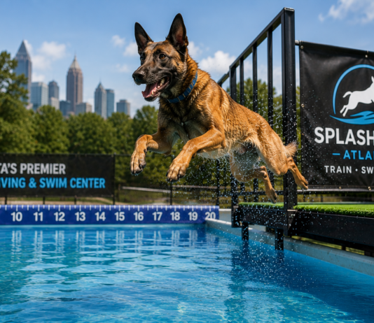 Dog Swimming Lessons and Dock Diving in Atlanta Dog Swimming Lessons and Dock Diving in Atlanta