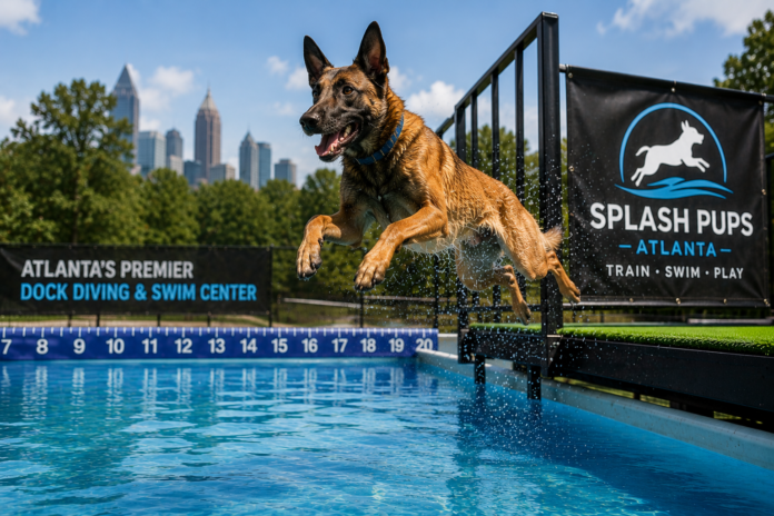 Dog Swimming Lessons and Dock Diving in Atlanta Dog Swimming Lessons and Dock Diving in Atlanta