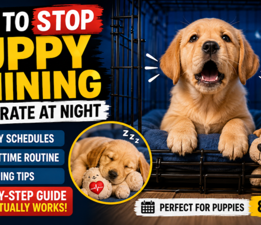 How to Stop Puppy Whining in the Crate at Night (Step-by-Step Guide That Actually Works) How to Stop Puppy Whining in the Crate at Night