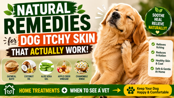 Natural Remedies for Dog Itchy Skin That Actually Work