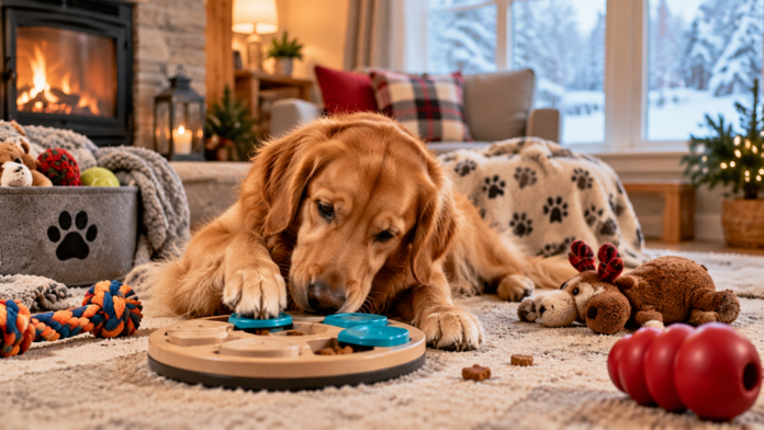10 Indoor Activities for Dogs in Winter