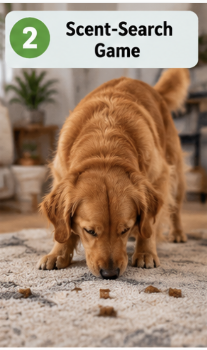 Try a simple scent-search game
